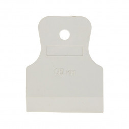 Шпатель резиновый Biber 35266 белый 60 мм