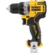 Набор аккумуляторный DEWALT DCK2110L2T, 12 В: дрель-шуруповерт DCD701 + шуруповерт DCF801, с 2 АКБ 3 Ач и ЗУ, в кейсе TSTAK