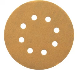 Круги шлифовальные DEWALT DT3103, 125 мм, 8 отверстий, 80G, 10 шт.