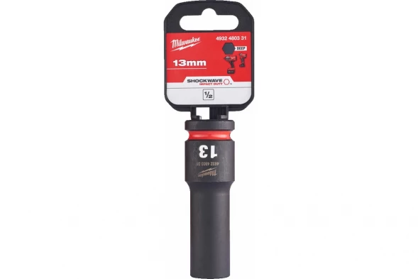 Головка ударная удлиненная Milwaukee ShW 13 мм, 1/2&amp;quot; 