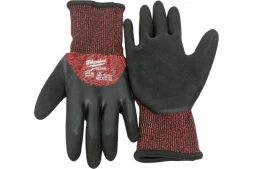 Перчатки Milwaukee с уровнем сопротивления порезам 3, зимние, размер S/7 