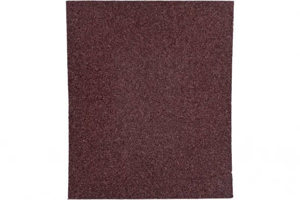 Шкурка шлифовальная Biber 70652 Р46 основа водостойкая ткань (10 шт.)