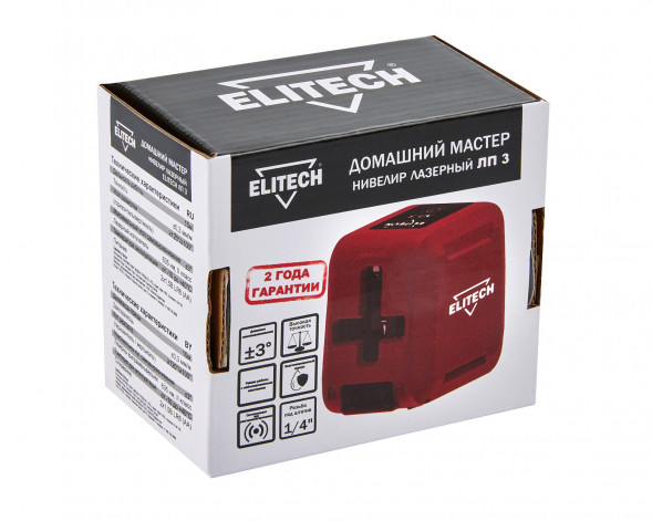 Нивелир лазерный Elitech ДМ ЛП 3 