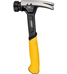 Молоток с прямым заострённым гвоздодёром DEWALT DWHT51003-0, 454 г. 