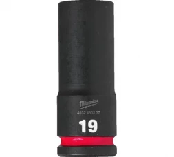 Головка ударная удлиненная Milwaukee ShW 19 мм, 1/2&amp;quot; 