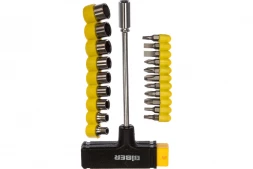 Отвертка Biber 85553 с Т-образной ручкой (22 предмета)