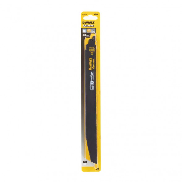 Полотно универсальное DEWALT DT2316L BiM (305х2.5 мм), 5 шт. (DT2316L-QZ)