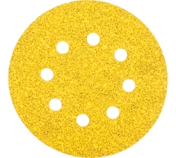 Круги шлифовальные DEWALT DT3111, 125 мм, 8 отверстий, 40G, 25 шт. 