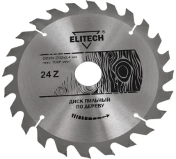 Диск пильный по дереву (210х32/30 мм; 2.4 мм; 24Z) Elitech 1820.055500