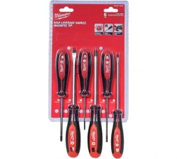 Набор магнитных отверток № 1 Milwaukee трехгранная рукоятка, 6 шт