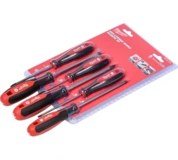 Набор магнитных отверток № 1 Milwaukee трехгранная рукоятка, 6 шт