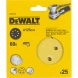 Круги шлифовальные DEWALT DT3112, 125 мм, 8 отверстий, 60G, 25 шт. 