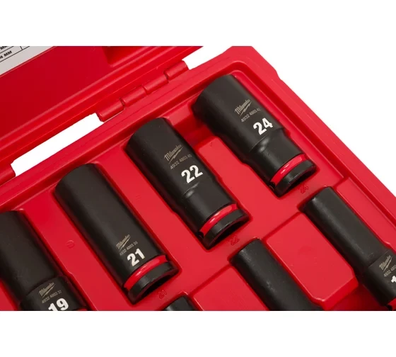 Набор головок Milwaukee ShW удлиненных (10 шт; 1/2&amp;quot;) 