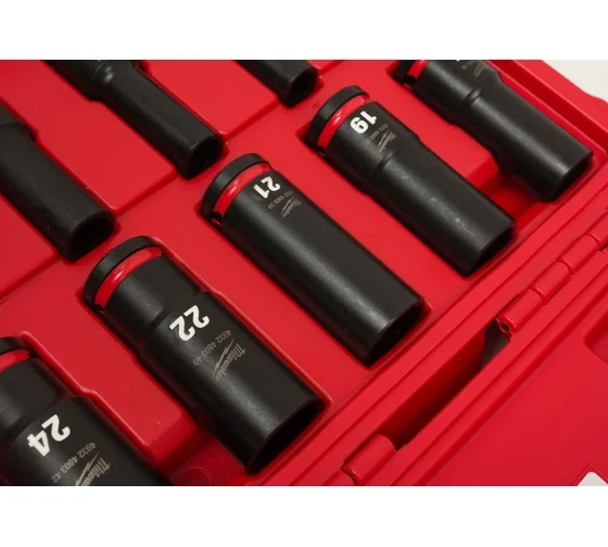 Набор головок Milwaukee ShW удлиненных (10 шт; 1/2&amp;quot;) 