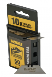 Лезвие для ножа Dewalt DWHT8-11131 трапециевидное, 63x20 мм, 50 шт. 