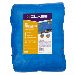 Тент полиэтиленовый Xglass 80, 10х20 м, 80 гр/м2