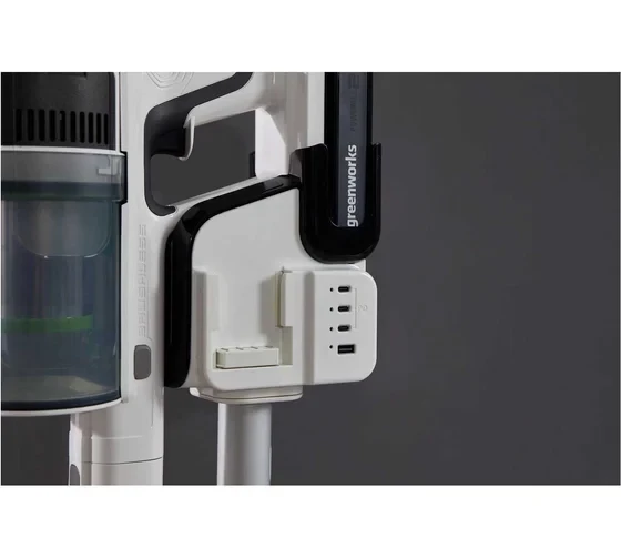 Пылесос беспроводной вертикальный аккумуляторный Greenworks 24В G24SVK4D с АКБ 4АЧ и ЗУ