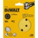 Круги шлифовальные DEWALT DT3113, 125 мм, 8 отверстий, 80G, 25 шт.