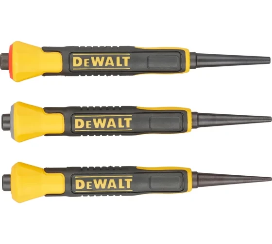 Набор добойников DEWALT DWHT0-58018 Bi-Material Grip, 3 шт 