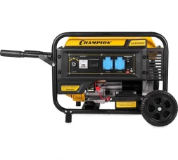 Генератор Champion GG3200EW (3,2/3,5кВт OHV 7,5лс 15л 48кг эл.старт колеса)